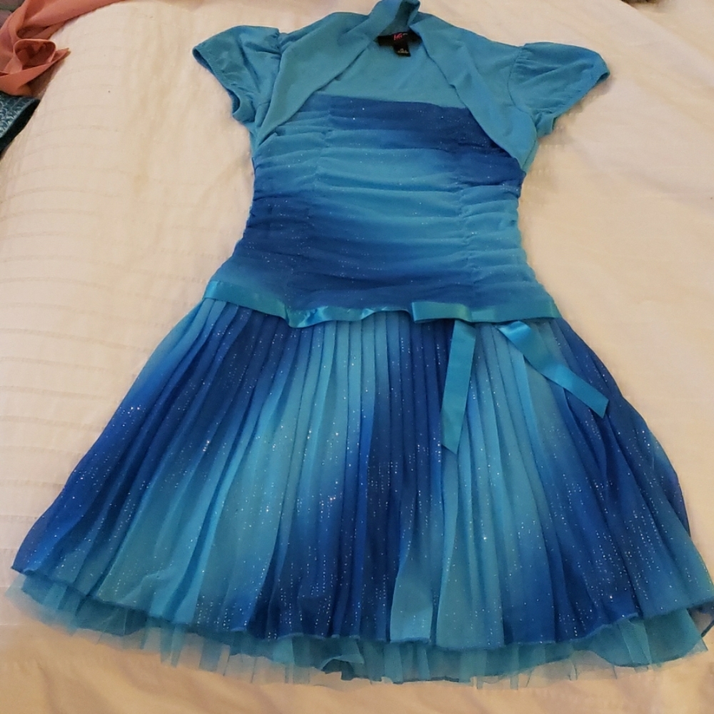 IZ Beyer Girl Formal Sparkly Dress